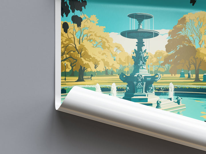 Regent's Park Print Regent's Park Home Decor Landscape Art Print Regent's Park Wall Art London Enthusiast Gift Wall Hanging Regent's Park