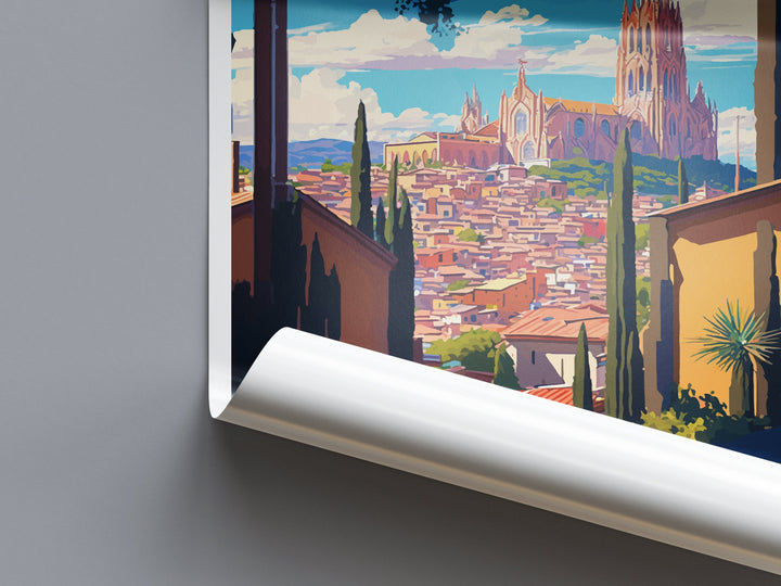 San Miguel Travel Print Wall Art San Miguel Wall Hanging Home Decor San Miguel Gift Art Lovers Wall Art Print Art San Miguel Wall Hanging