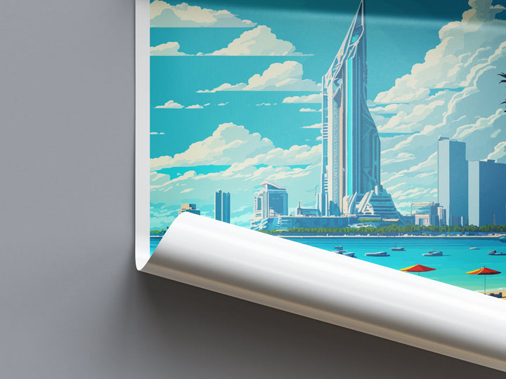 Pattaya Travel Print Wall Art Pattaya Wall Hanging Home Décor Pattaya Gift Art Lovers Wall Art Thailand Travel Print Gift Thai Travel Art