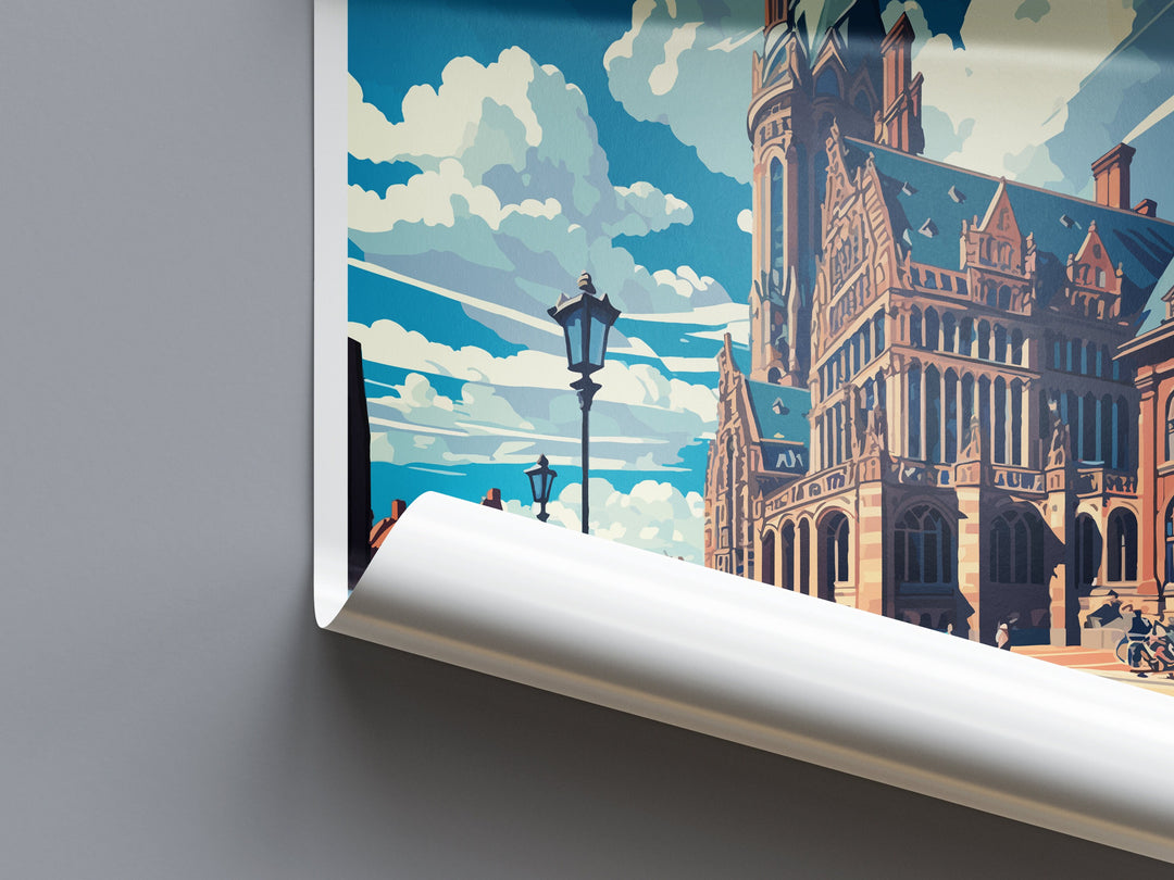 Leipzig Travel Print Wall Art Leipzig Wall Hanging Home Décor Leipzig Gift Art Lovers Germany Art Lover Gift Leipzig Wall Décor Print Gift