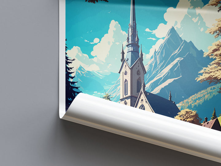 Lourdes Travel Print Wall Art Lourdes Wall Hanging Home Décor Lourdes Gift Art Lovers France Art Lover Gift Lourdes Print France Artwork