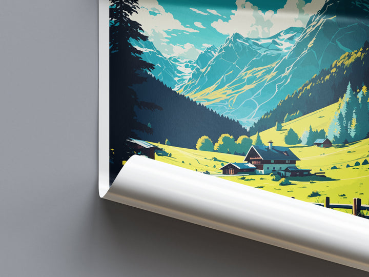 Rauris Travel Print Wall Art Rauris Wall Hanging Home Décor Rauris Gift Art Lovers Austria Art Lover Gift Rauris Travel Poster Rauris Print