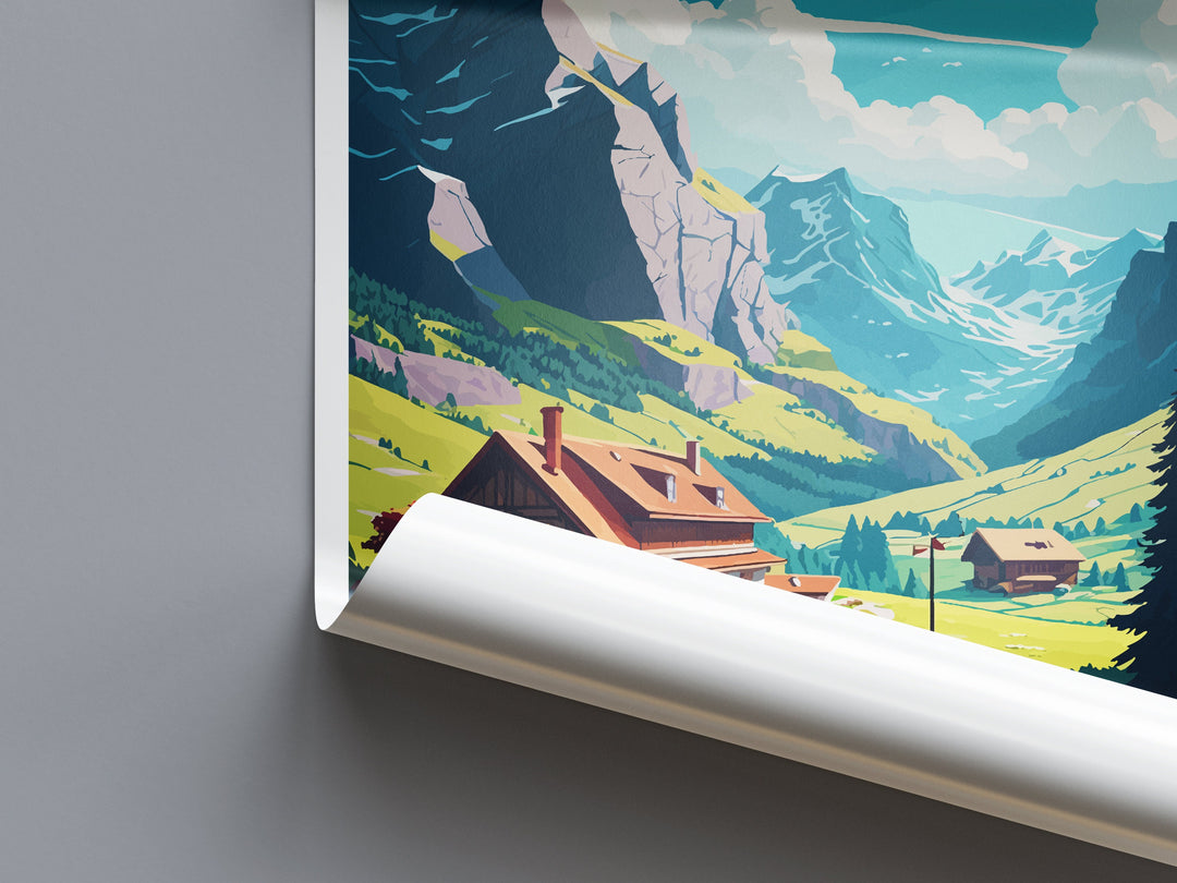 Appenzell Travel Print Wall Art Appenzell Wall Hanging Home Décor Appenzell Gift Art Lovers Switzerland Art Lover Gift Appenzell Travel Art