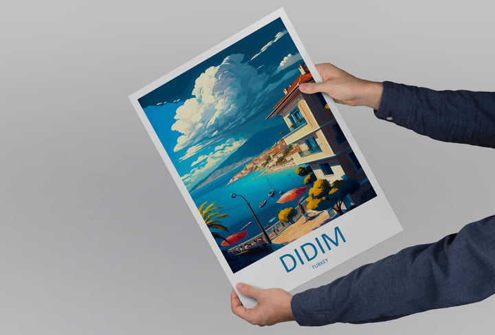 Didim Travel Print Wall Art Didim Wall Hanging Home Décor Didim Gift Art Lovers Turkey Art Lover Gift Didim City Turkey Travel