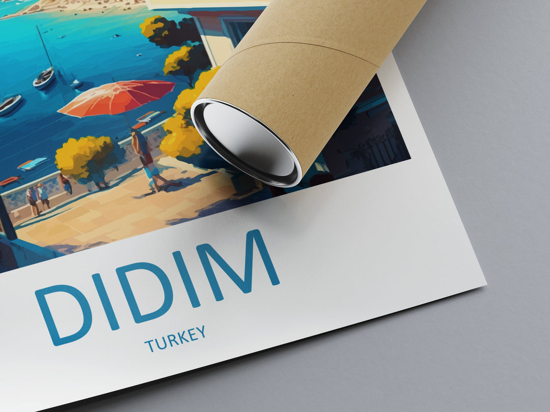 Didim Travel Print Wall Art Didim Wall Hanging Home Décor Didim Gift Art Lovers Turkey Art Lover Gift Didim City Turkey Travel
