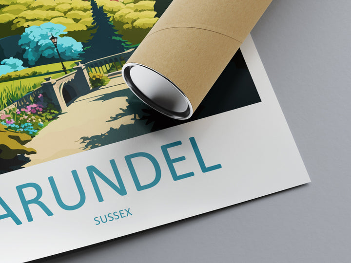 Arundel Travel Print Wall Art Arundel Wall Hanging Home Decoration Arundel Gift Art Lovers Wall Art Print Art Arundel Travel Poster