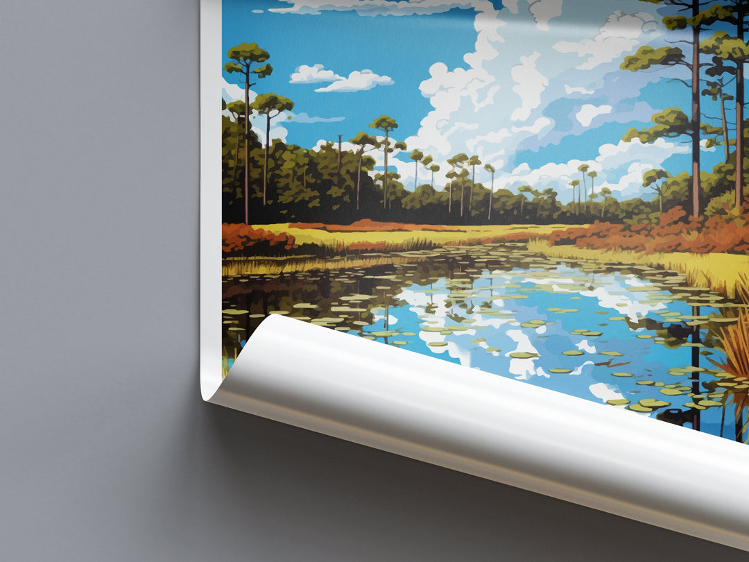 John Pennekamp State Park Travel Print Wall Art John Pennekamp Wall Hanging Home Décor John Pennekamp Gift Art Lovers Florida Art