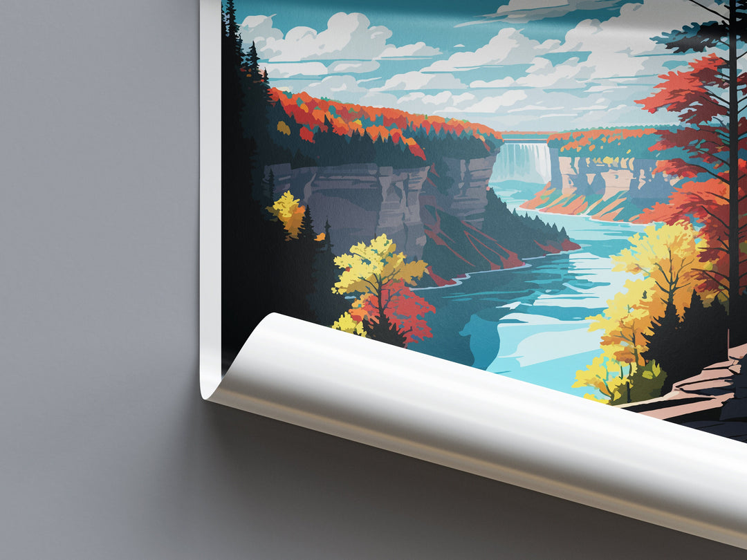 Letchworth State Park Travel Print Wall Art Letchworth Wall Hanging Home Décor Letchworth Gift Art Lovers New York State Art Gift Lover