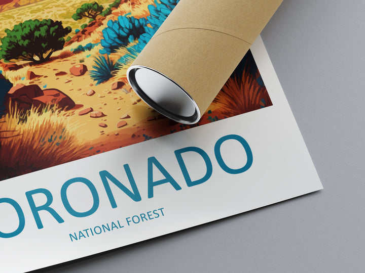 Coronado National Forest Travel Print Wall Art Coronado National Forest Wall Hanging Home Décor Coronado National Forest Gift Art Arizona