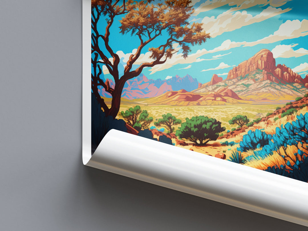 Coronado National Forest Travel Print Wall Art Coronado National Forest Wall Hanging Home Décor Coronado National Forest Gift Art Arizona