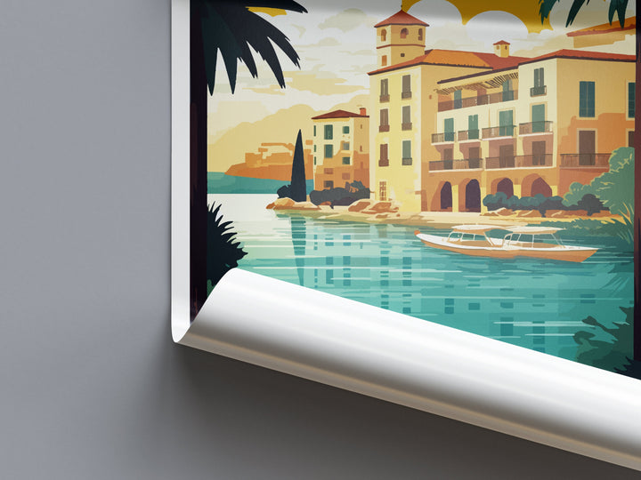 Mallorca Travel Print Wall Art Mallorca Wall Hanging Home Décor Mallorca Gift Art Lovers Spain Art Lover Gift Mallorca Print Spain Wall Art