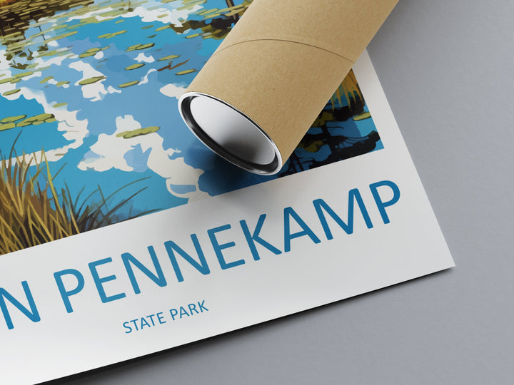 John Pennekamp State Park Travel Print Wall Art John Pennekamp Wall Hanging Home Décor John Pennekamp Gift Art Lovers Florida Art