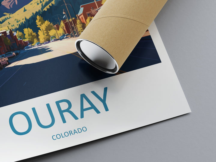 Ouray Travel Print Wall Art Ouray Wall Hanging Home Décor Ouray Gift Art Lovers Colorado Art Gift Lover Print For Ouray Art Lovers