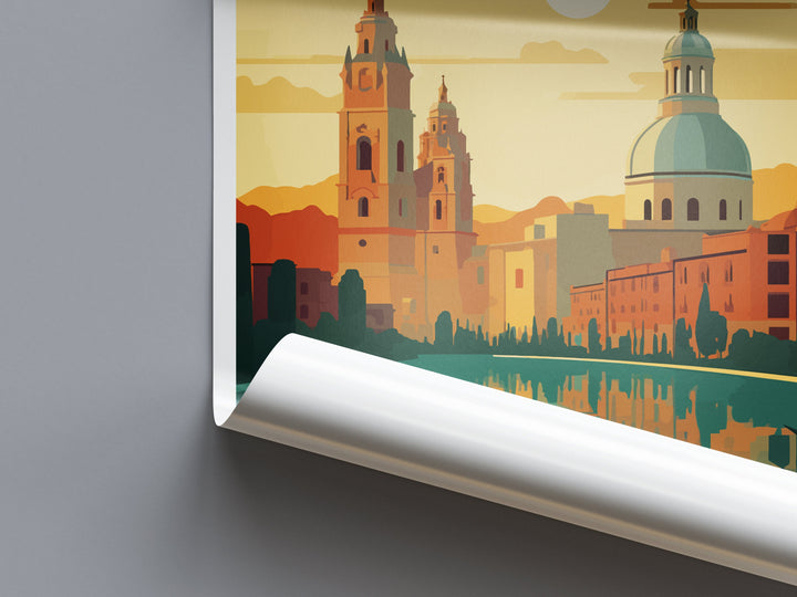 Salamanca Travel Print Wall Art Salamanca Wall Hanging Home Décor Salamanca Gift Art Lovers Spain Art Lover Gift Salamanca Print Spain Art