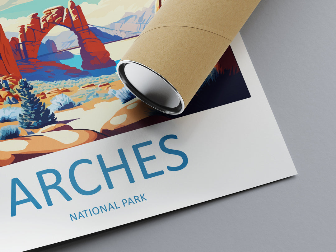 Arches National Park Travel Print Wall Art Arches National Park Wall Hanging Home Décor Arches National Park Gift Art Lovers National Park