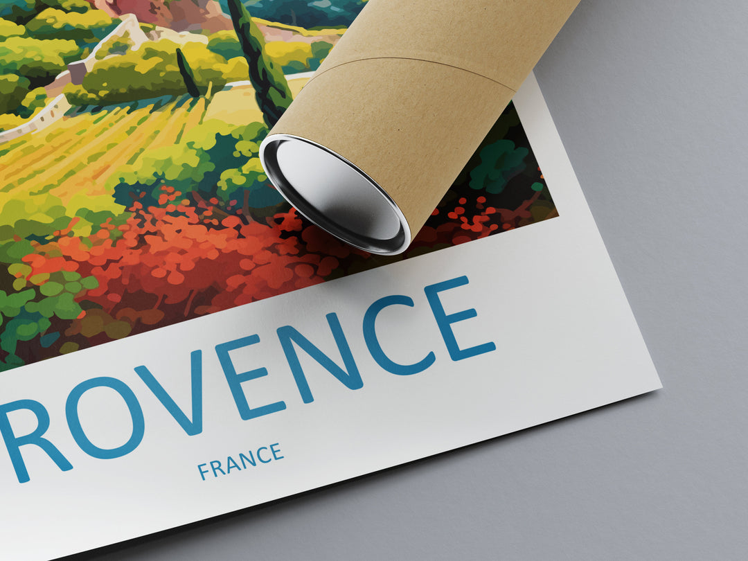 Provence Travel Print Wall Art Provence Wall Hanging Home Décor Provence Gift Art Lovers France Art Lover Gift Provence Art Provence Art