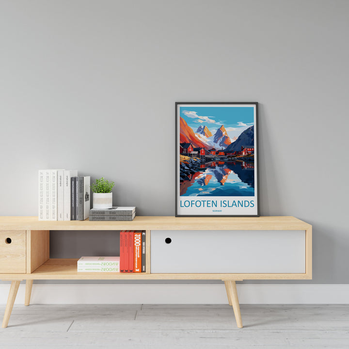 Lofoten Islands Travel Print Lofoten Home Décor Lofoten Islands Art Print Norwegian Wall Print For Lofoten Gift Wall Hanging Lofoten Artwork