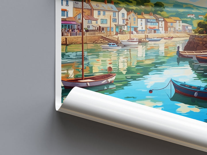 Looe Travel Print Wall Art Looe Wall Hanging Home Décor Looe Gift Art Lovers England Art Lover Gift Looe Travel Décor Looe Poster