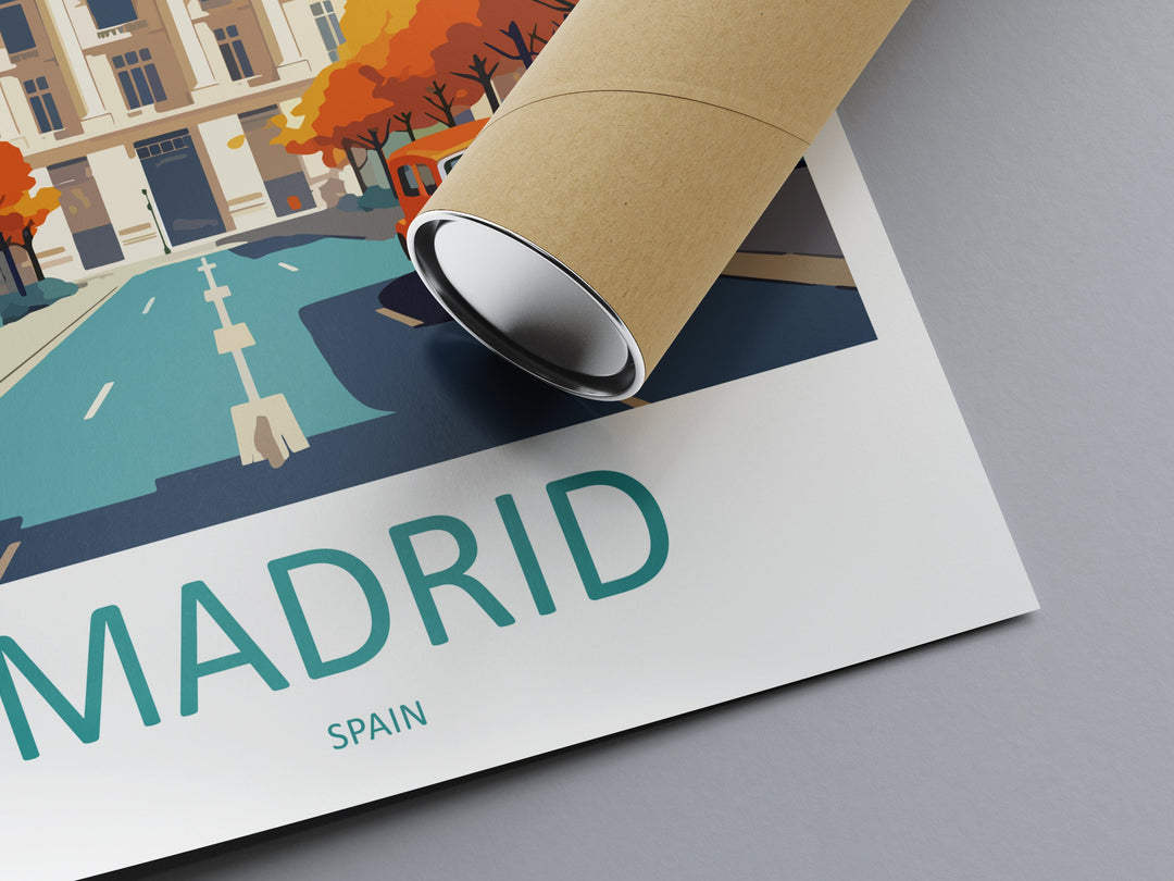 Madrid Travel Print Wall Art Madrid Wall Hanging Home Décor Madrid Gift Art Lovers Spain Art Lover Gift Madrid Wall Décor Madrid Spain Print