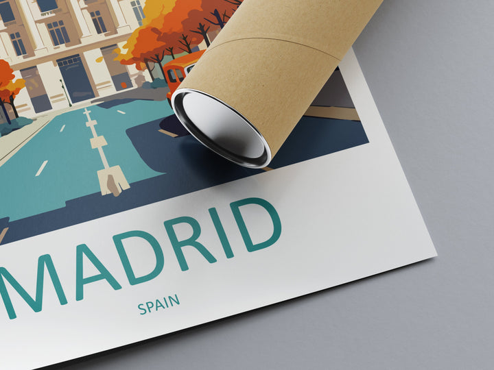 Madrid Travel Print Wall Art Madrid Wall Hanging Home Décor Madrid Gift Art Lovers Spain Art Lover Gift Madrid Wall Décor Madrid Spain Print