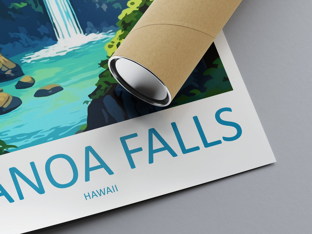 Manoa Falls Travel Print Wall Art Manoa Falls Wall Hanging Home Décor Manoa Falls Gift Art Lovers Hawaii Art Lover Gift Print Artwork