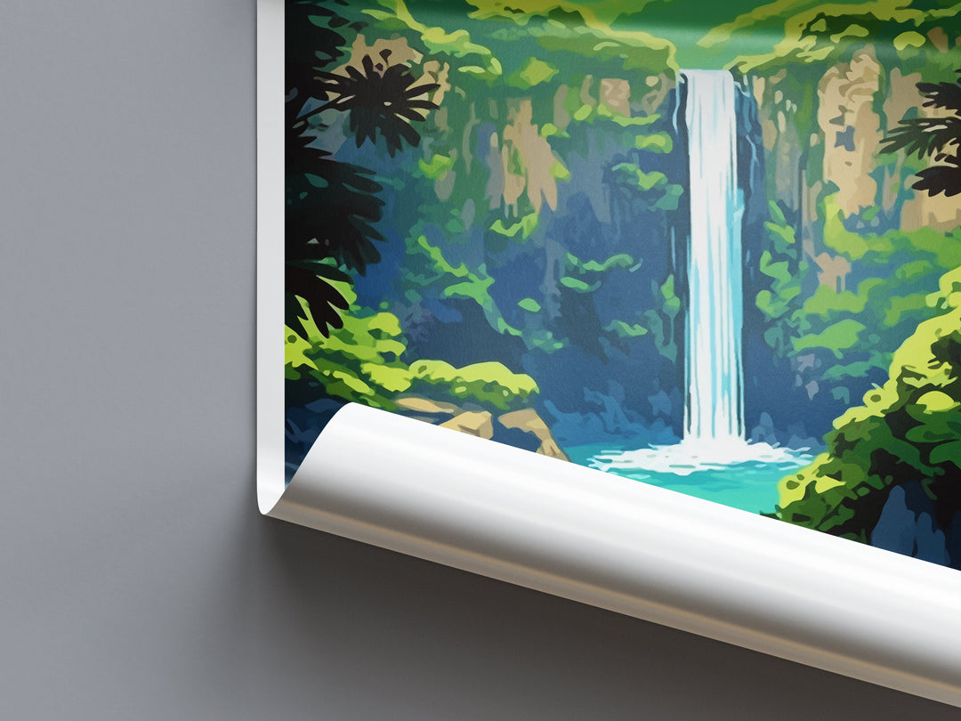 Manoa Falls Travel Print Wall Art Manoa Falls Wall Hanging Home Décor Manoa Falls Gift Art Lovers Hawaii Art Lover Gift Print Artwork