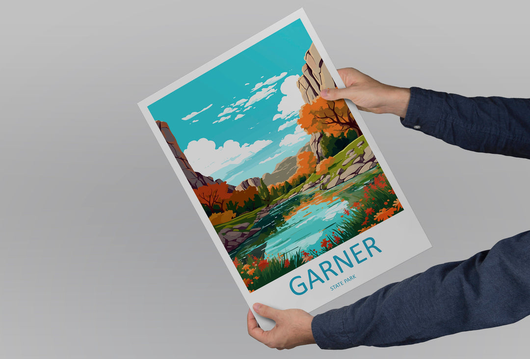 Garner State Park Travel Print Wall Art Garner State ParkWall Hanging Home Décor Garner State Park Gift Art Lovers Texas Art Lover