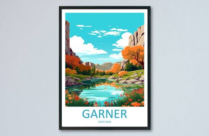 Garner State Park Travel Print Wall Art Garner State ParkWall Hanging Home Décor Garner State Park Gift Art Lovers Texas Art Lover