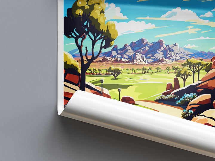 Quintero Golf Club Travel Print Wall Art Quintero Wall Hanging Home Décor Quintero Gift Art Lovers Arizona Art Lover Gift Arizona Travel Art