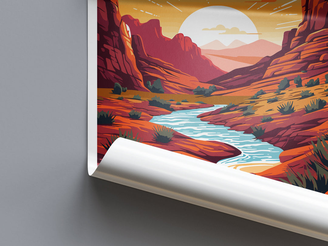 Red Rock Canyon Travel Print Wall Art Red Rock Canyon Wall Hanging Home Décor Red Rock Canyon Gift Art Lovers Nevada Art Lover Travel Gift