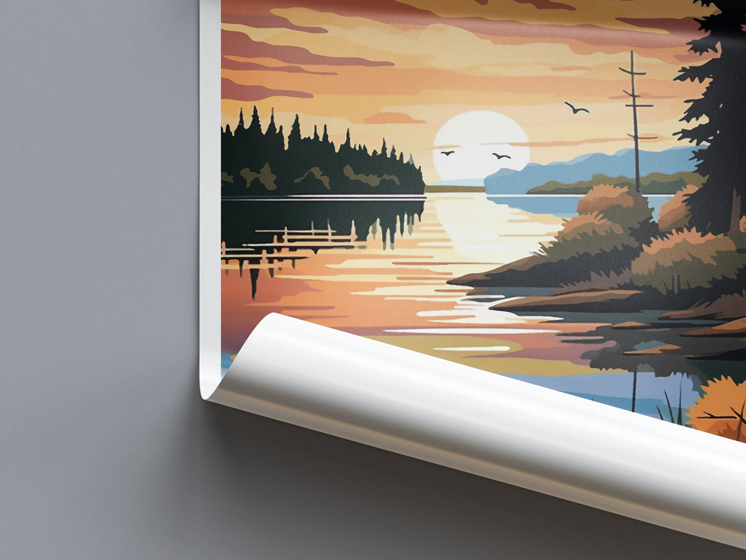 Lake Livingston Travel Print Wall Art Lake Livingston Wall Hanging Home Décor Lake Livingston Gift Art Lovers Texas Art Lover Gift Texas