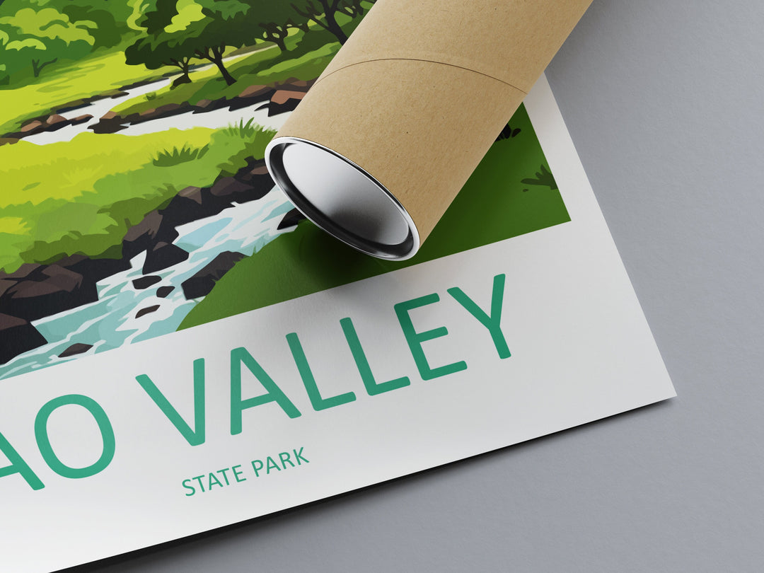 Lao Valley Travel Print Wall Art Lao Valley Wall Hanging Home Décor Lao Valley Gift Art Lovers Hawaii Art Lover Gift Print Artwork