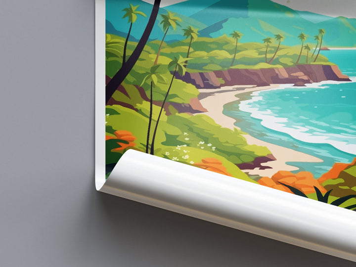 Kailua-Kona Travel Print Wall Art Kailua-Kona Wall Hanging Home Décor Kailua-Kona Gift Art Lovers Hawaii Art Lover Gift Print Artwork