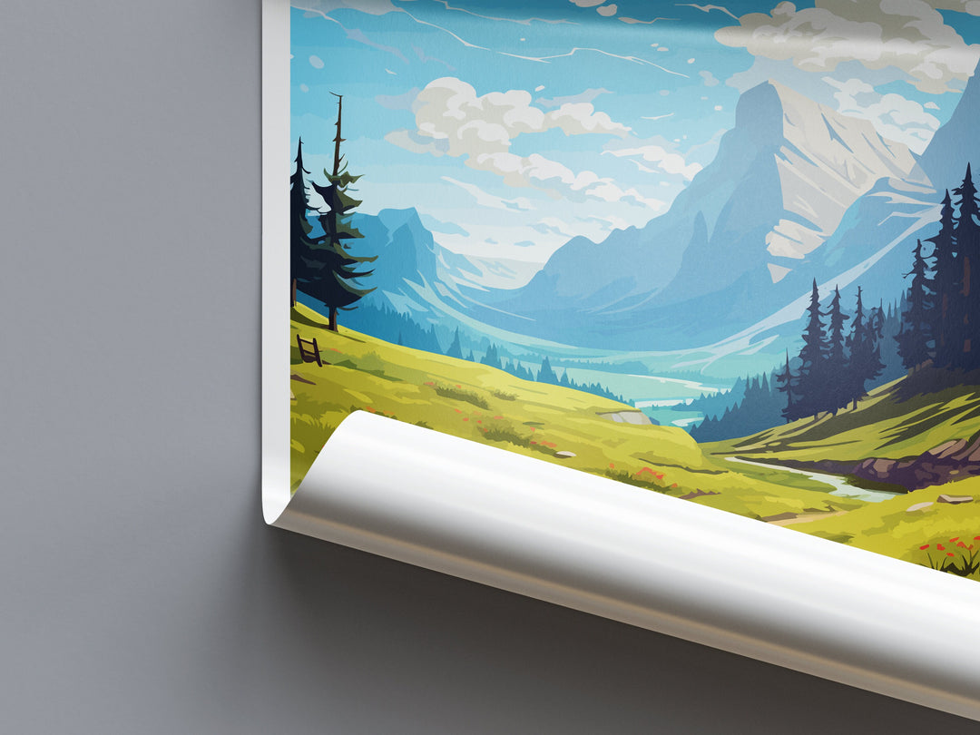 Ordesa Y Monte Perdido National Park Travel Print Wall Art Ordesa Y Monte Perdido Wall Hanging Home Décor Ordesa Y Monte Perdido Gift Art