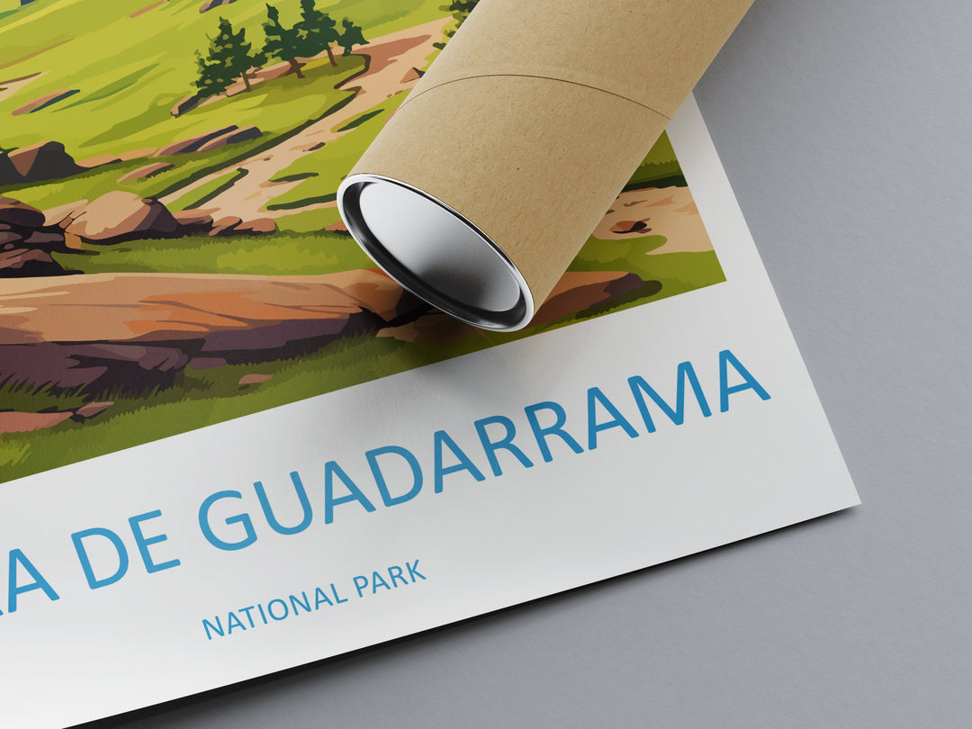Sierra De Guadarrama National Park Travel Print Wall Art Picos Sierra De Guadarrama National Park Wall Hanging Home Décor Sierra Guadarrama