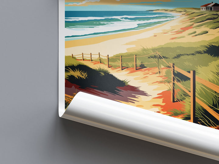 Padre Island Travel Print Wall Art Padre Island Wall Hanging Home Décor Padre Island Gift Art Lovers Texas Art Lover