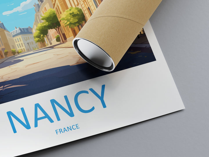 Nancy Travel Print Wall Art Nancy Wall Hanging Home Décor Nancy Gift Art Lovers France Art Lover Gift Nancy Print