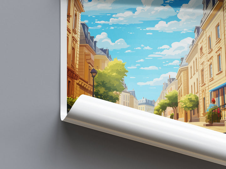 Nancy Travel Print Wall Art Nancy Wall Hanging Home Décor Nancy Gift Art Lovers France Art Lover Gift Nancy Print