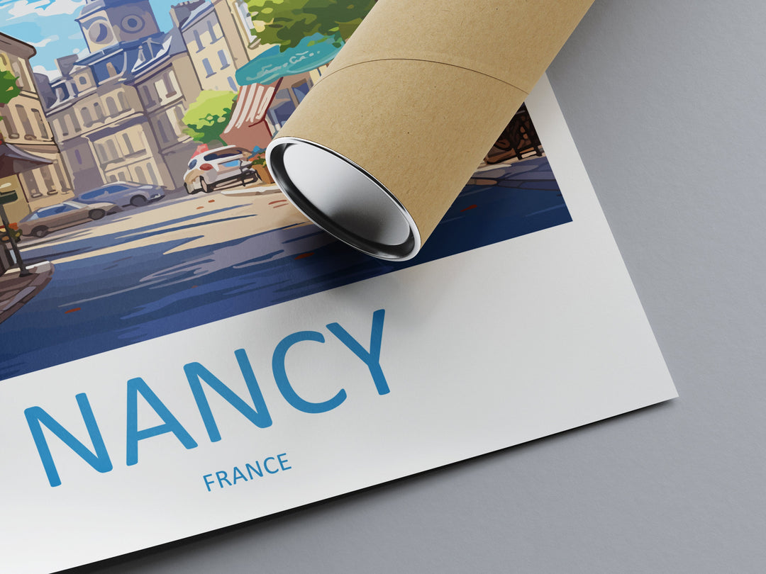 Nancy Travel Print Wall Art Nancy Wall Hanging Home Décor Nancy Gift Art Lovers France Art Lover Gift Nancy Print