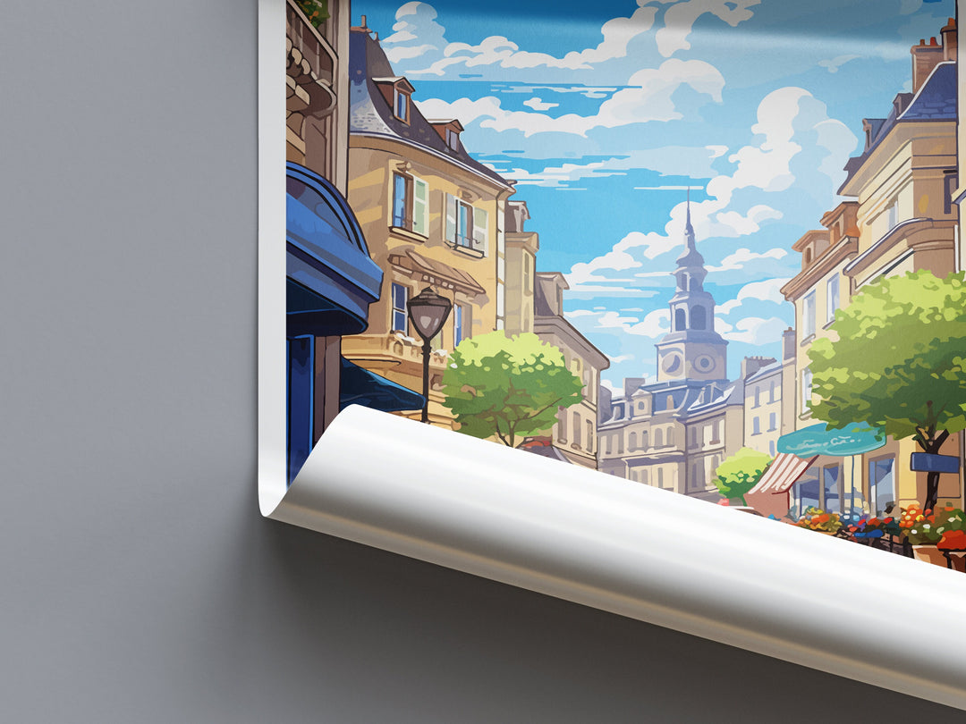 Nancy Travel Print Wall Art Nancy Wall Hanging Home Décor Nancy Gift Art Lovers France Art Lover Gift Nancy Print