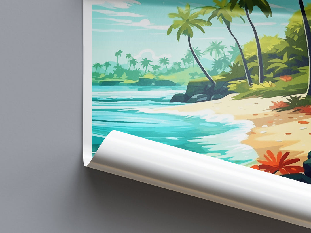 Maldives Travel Print Wall Art Maldives Wall Hanging Home Décor Maldives Gift Art Lovers Wall Art South Aisa Travel Print