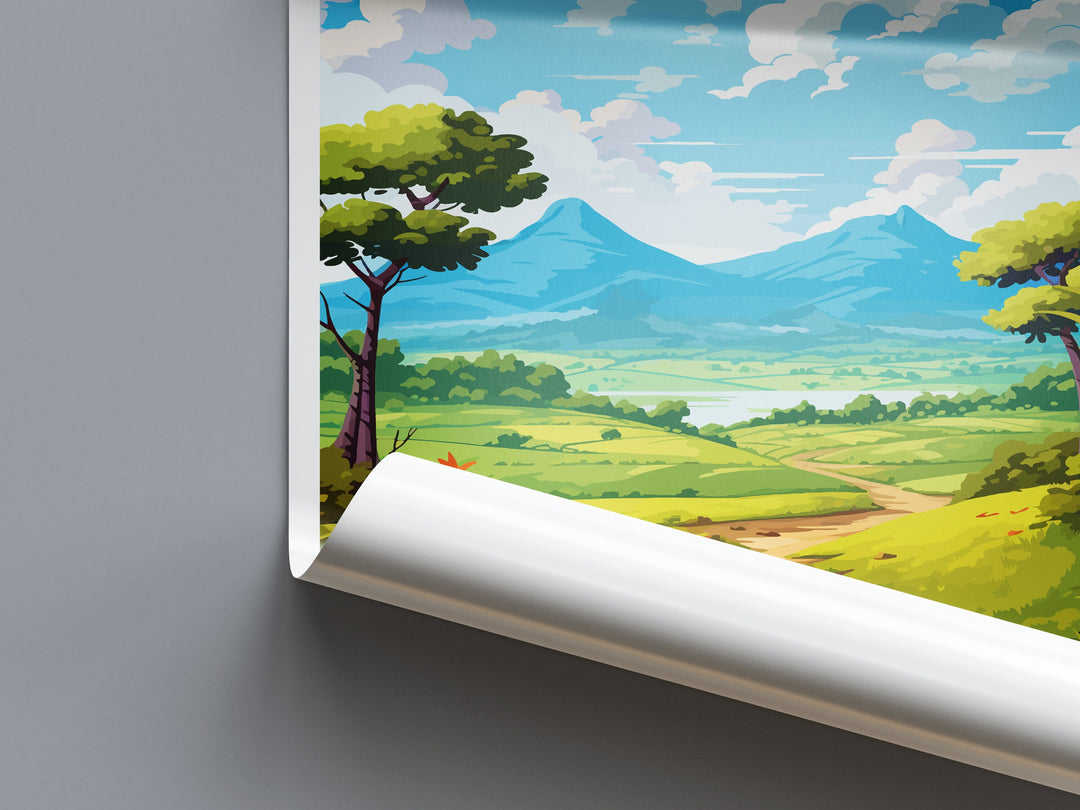 Rincon De La Vieja National Park Travel Print Wall Art Rincon De La Vieja Wall Hanging Home Décor Rincon De La Vieja Gift Art Lovers