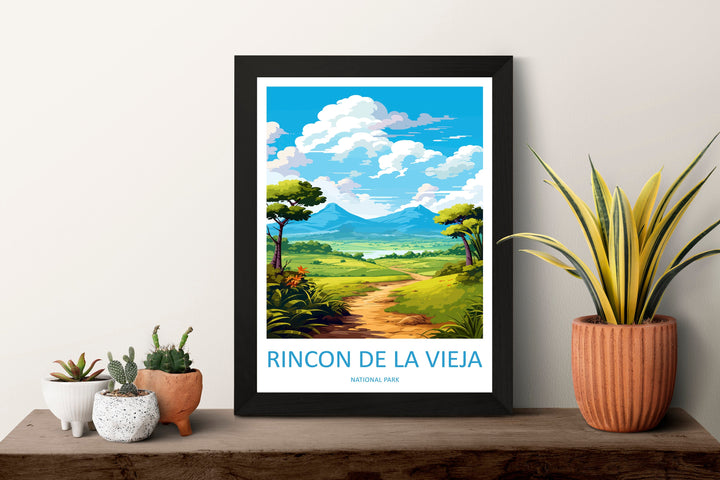 Rincon De La Vieja National Park Travel Print Wall Art Rincon De La Vieja Wall Hanging Home Décor Rincon De La Vieja Gift Art Lovers