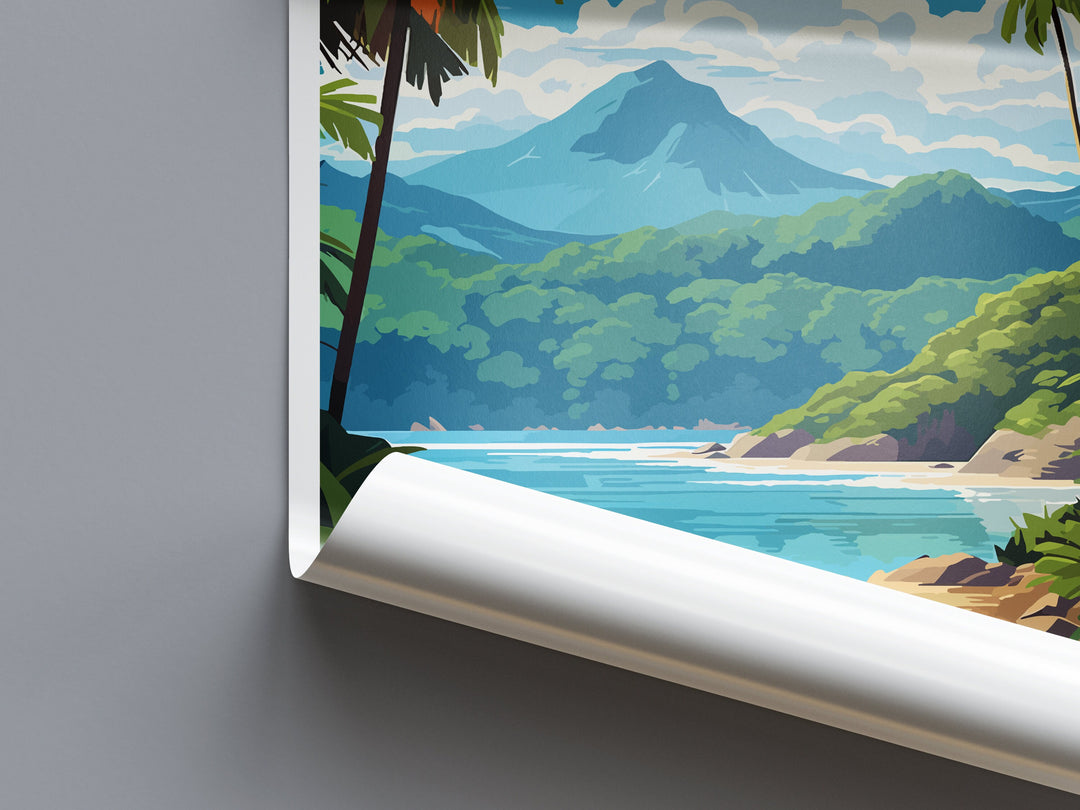 Corcovado National Park Travel Print Wall Art Corcovado Park Wall Hanging Home Décor Corcovado National Park Gift Art Costa Rica