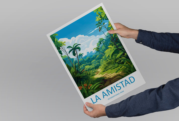 La Amistad National Park Travel Print Wall Art La Amistad Wall Hanging Home Décor La Amistad National Park Gift Art Costa Rica