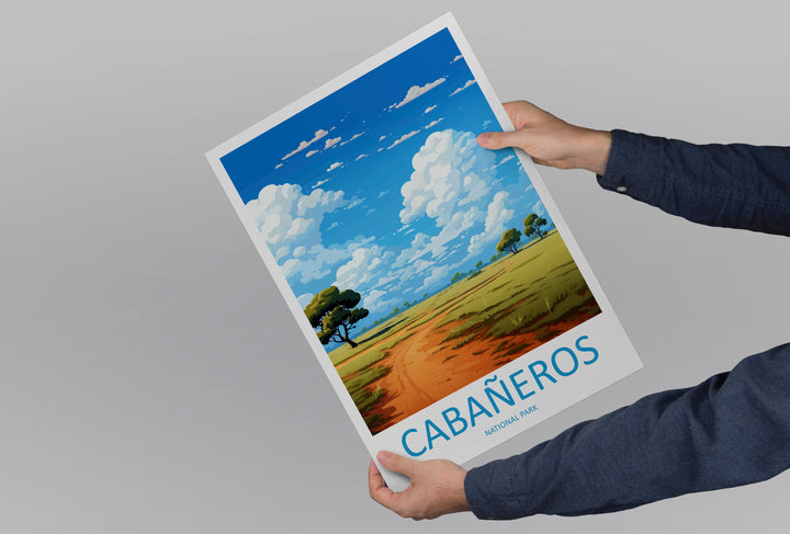 Cabañeros National Park Travel Print Wall Art Cabañeros Wall Hanging Home Décor Cabañeros Gift Art Lovers Spain Art Lover Gift Art