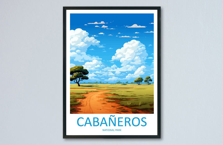Cabañeros National Park Travel Print Wall Art Cabañeros Wall Hanging Home Décor Cabañeros Gift Art Lovers Spain Art Lover Gift Art