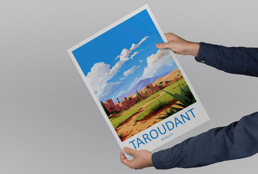 Taroudant Travel Print Wall Art Taroudant Wall Hanging Home Décor Taroudant Gift Art Lovers Morocco Art Lover Gift Wall Art