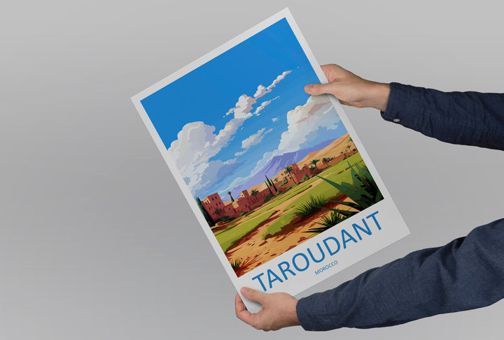 Taroudant Travel Print Wall Art Taroudant Wall Hanging Home Décor Taroudant Gift Art Lovers Morocco Art Lover Gift Wall Art