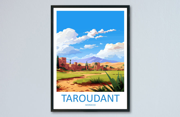 Taroudant Travel Print Wall Art Taroudant Wall Hanging Home Décor Taroudant Gift Art Lovers Morocco Art Lover Gift Wall Art